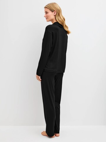 CALIDA Pajama 'Balancing Dreams' in Black