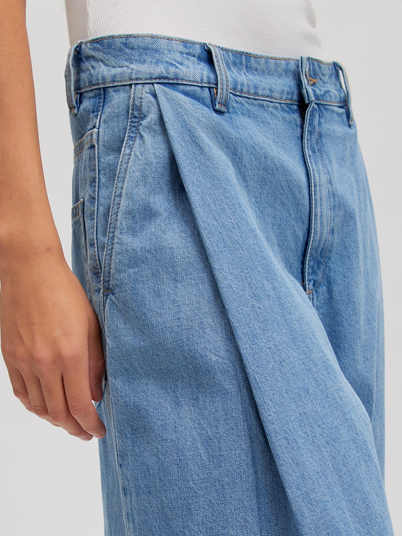 EDITED Neuheiten Jeans 'Alani' blau