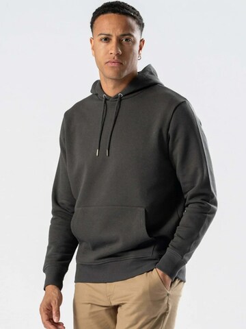 TEESHOPPEN Sweater ' Sweatshirt Hoodie ' in Grey