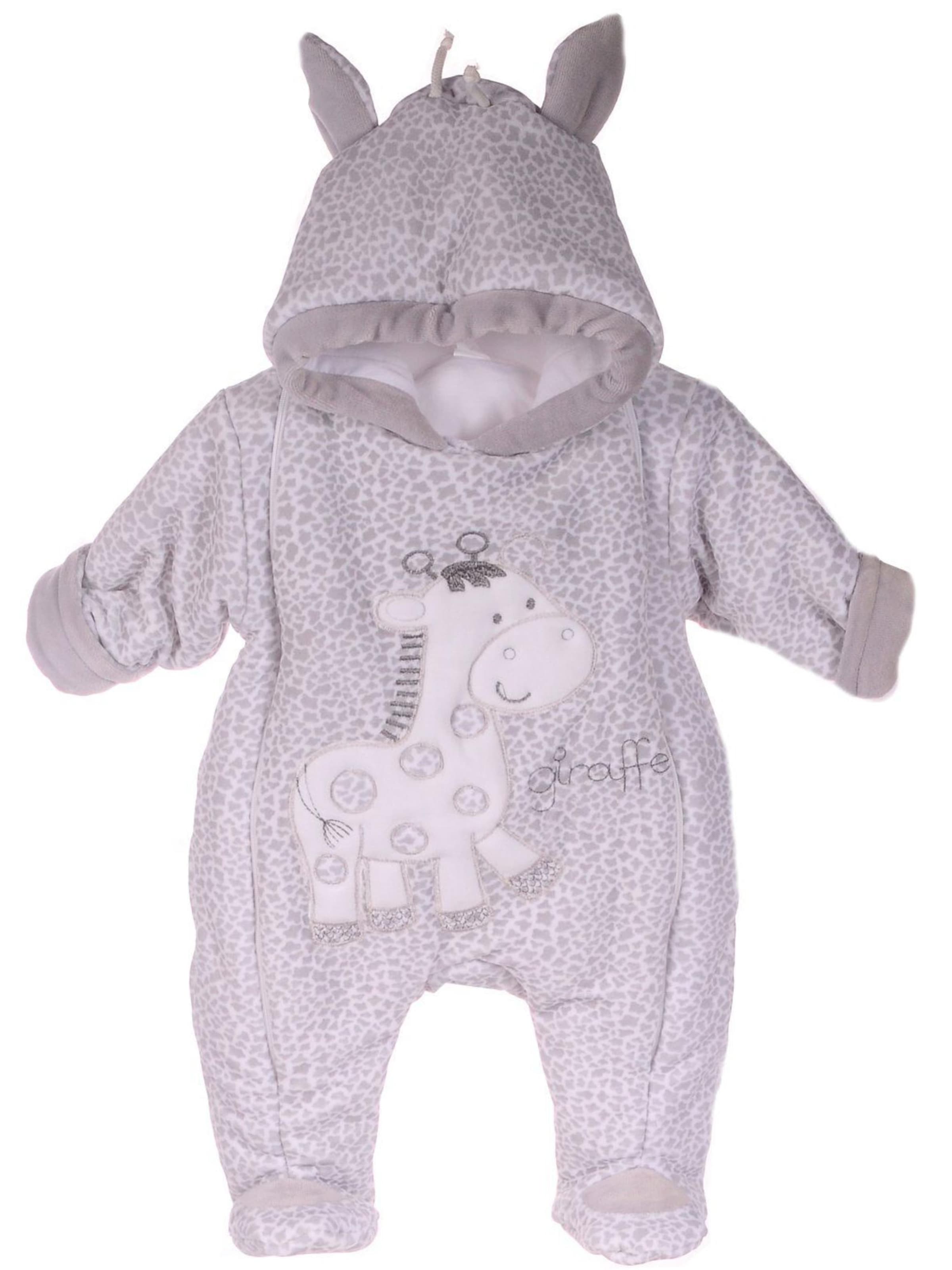 La Bortini Overall‌‌‌‌‌‌‌‌‌‌ in Grau: Vorderseite