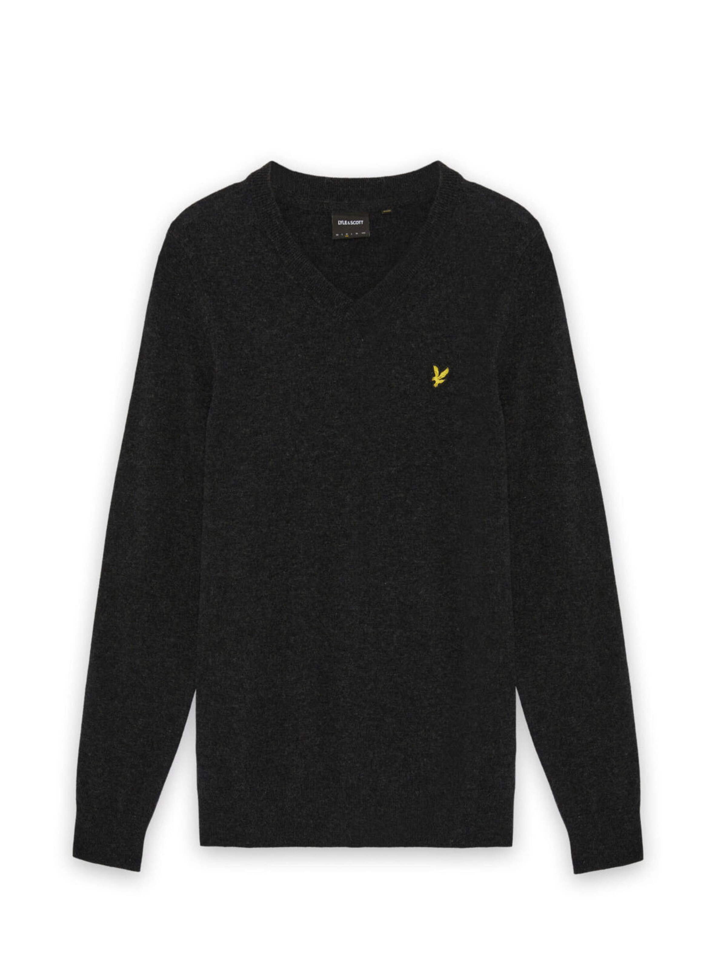 Lyle & Scott Sweater in Black: front