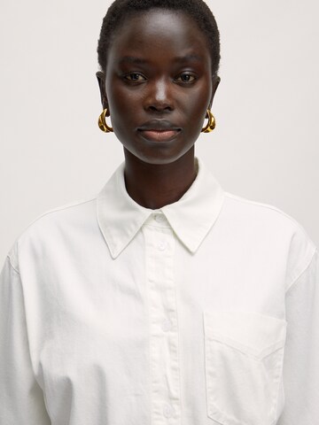 EDITED Jumpsuit 'Nuria' i hvid