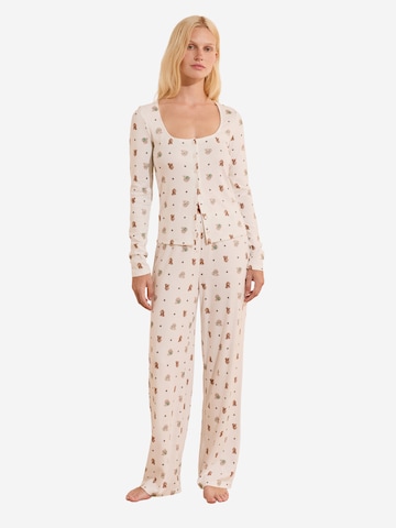 Camicia da notte 'Rita' di ETAM in beige