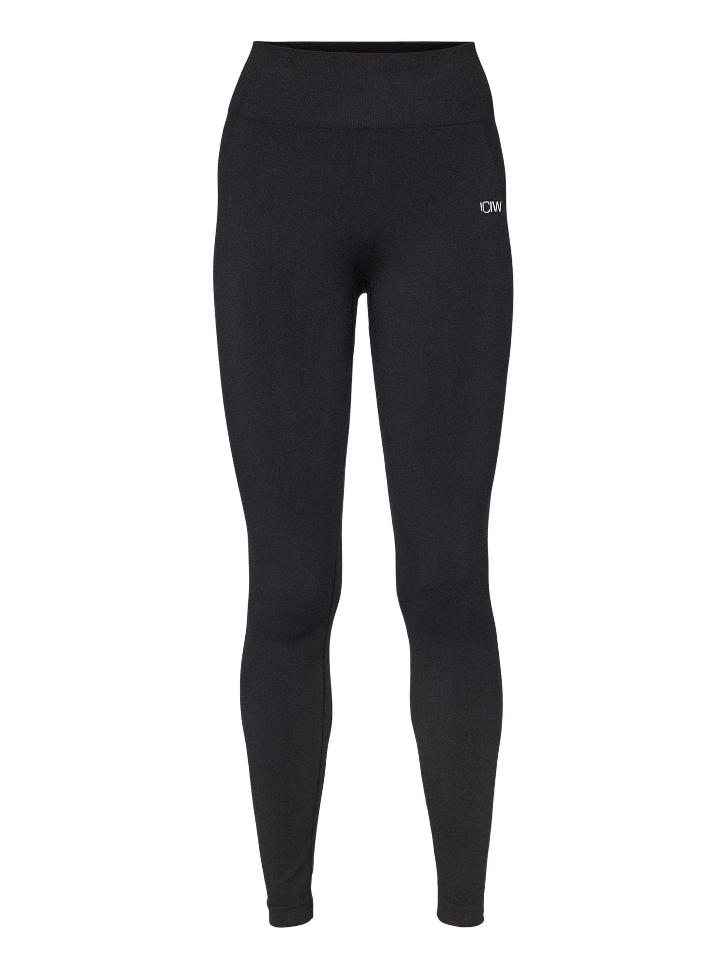 ICANIWILL - Skinny Pantalón deportivo en negro: frente