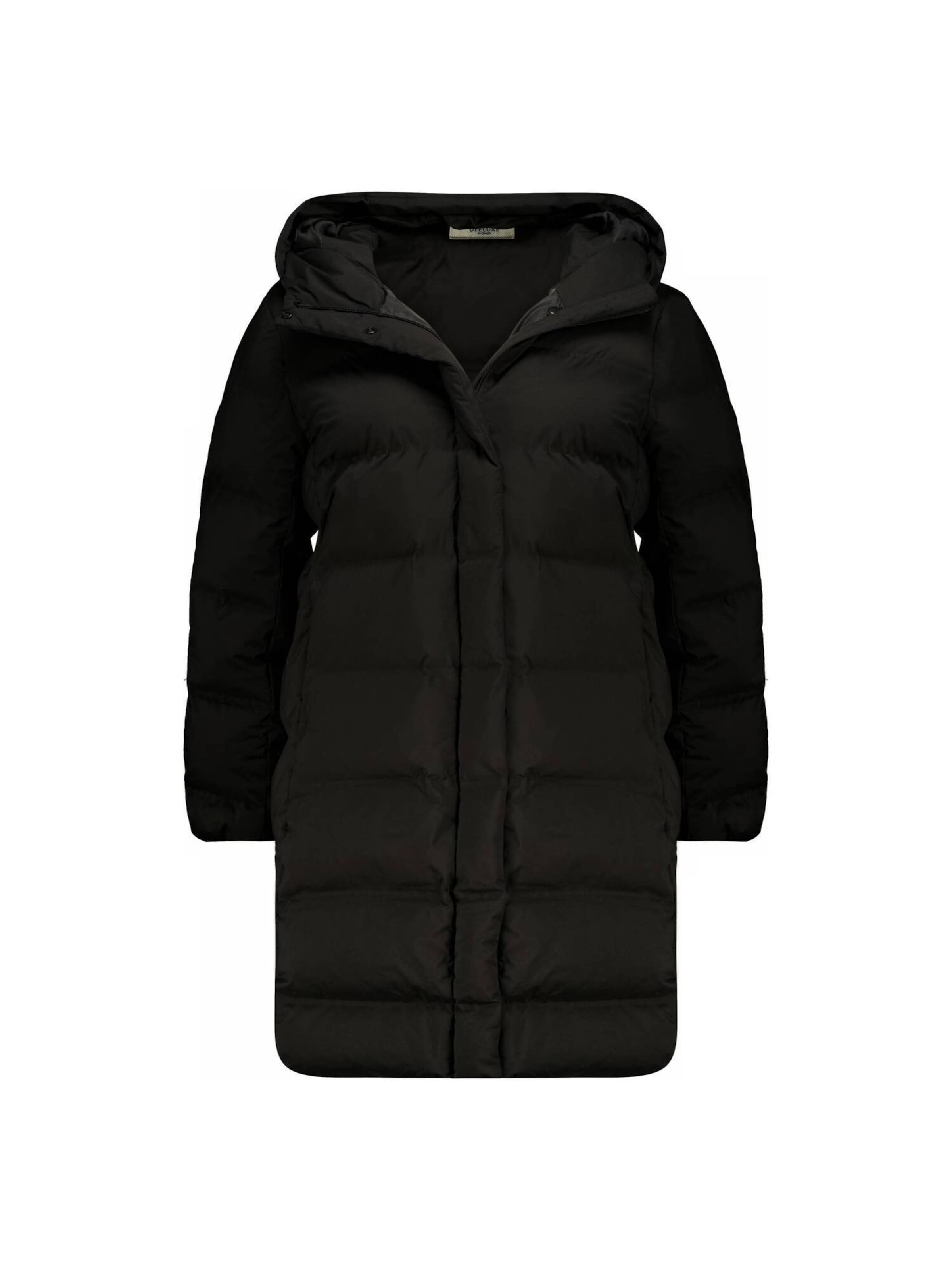 Deeluxe Mantel 'Samiah' in Schwarz: Vorderseite