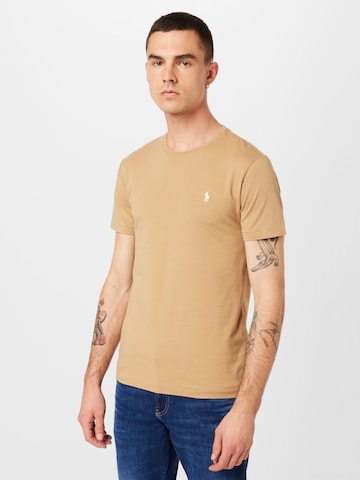 bēšs Polo Ralph Lauren T-Krekls: no priekšpuses