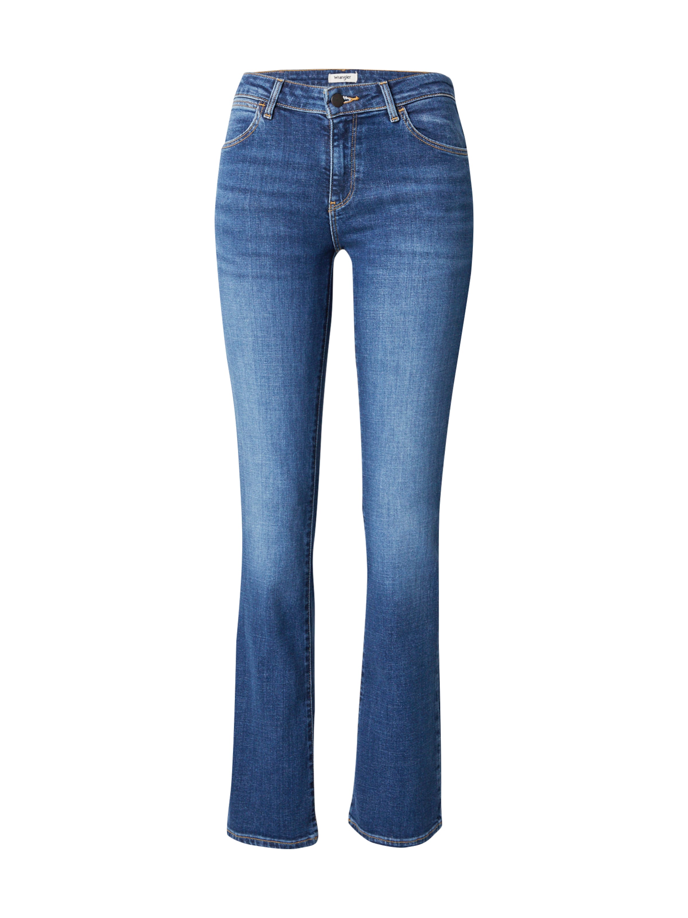 WRANGLER Bootcut Jeans i blå: forside