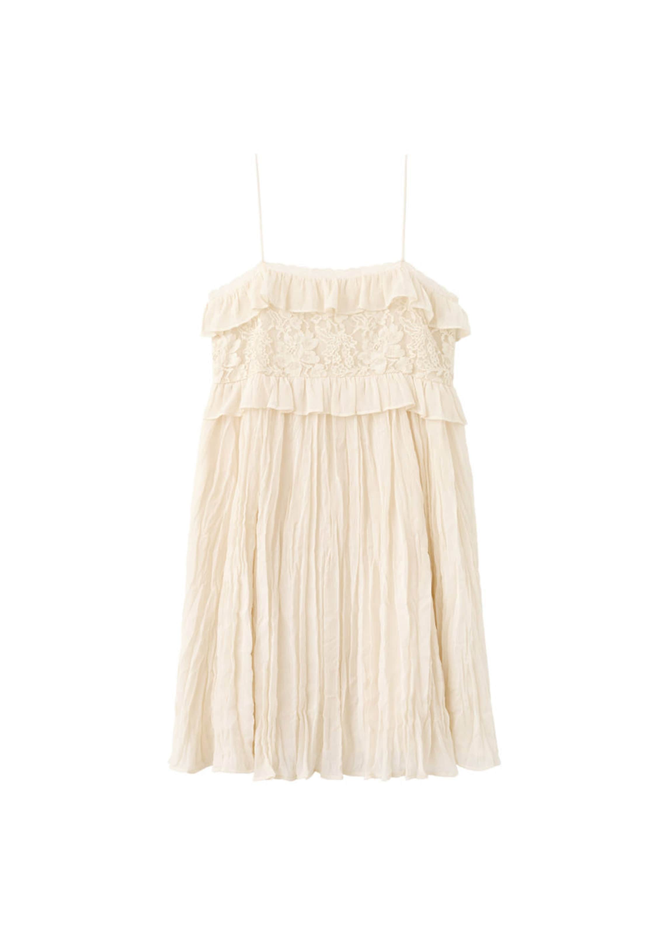 MANGO Dress 'Dora' in Beige: front