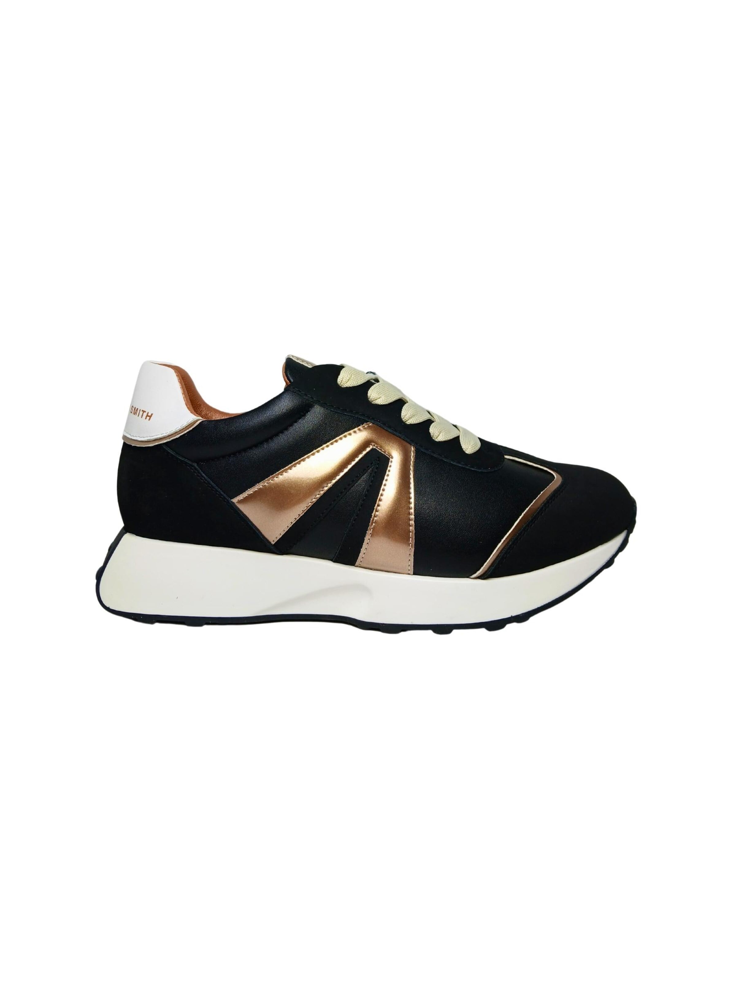 Alexander Smith Platform trainers in Black