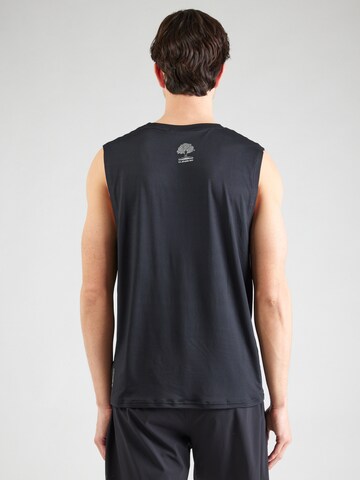 QUIKSILVER Functioneel shirt 'LAP TIME' in Zwart