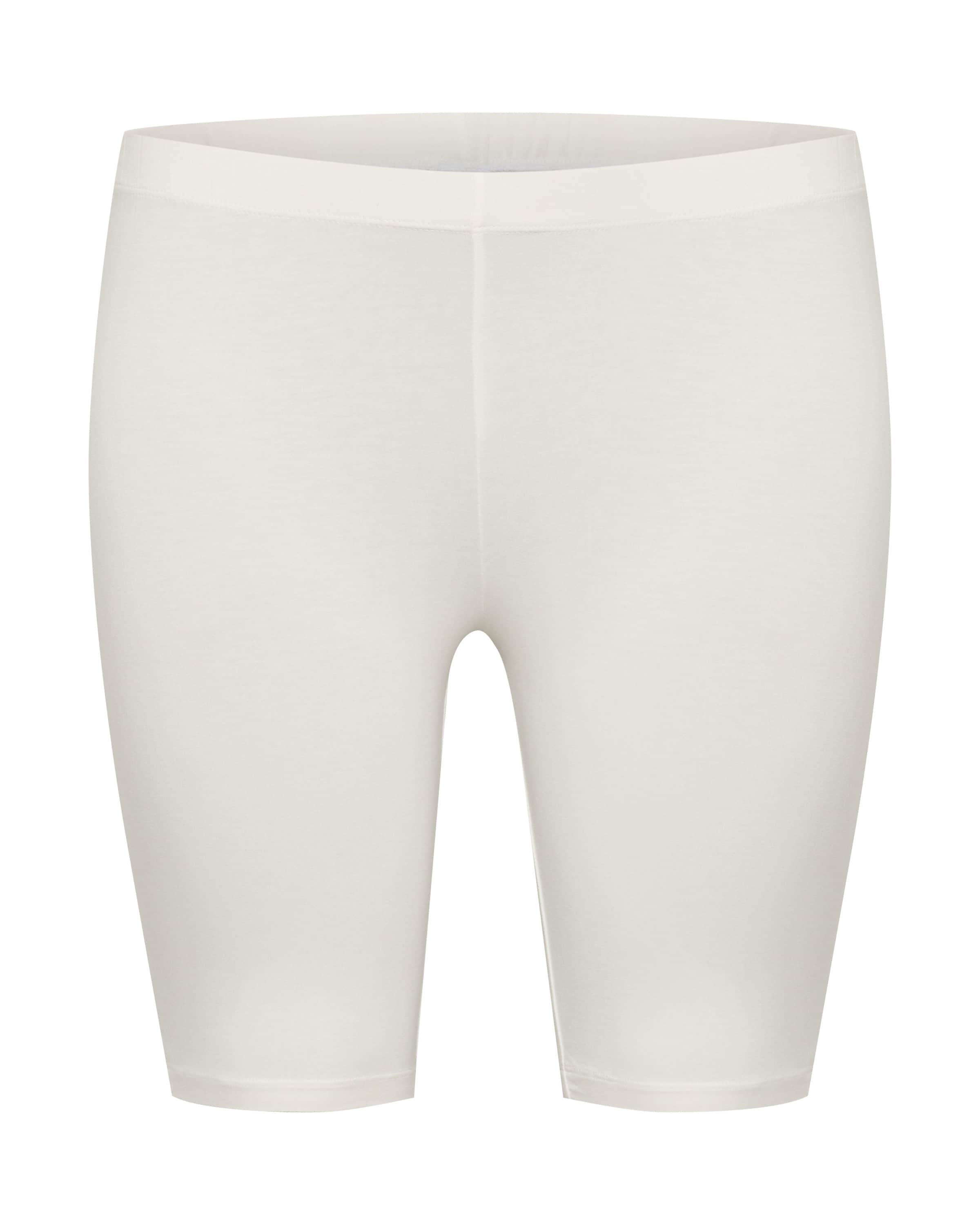 KAFFE CURVE Skinny Kalhoty 'Jena' – bílá: přední strana