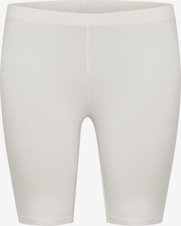 Coupe slim Pantalon 'Jena' KAFFE CURVE en blanc : devant
