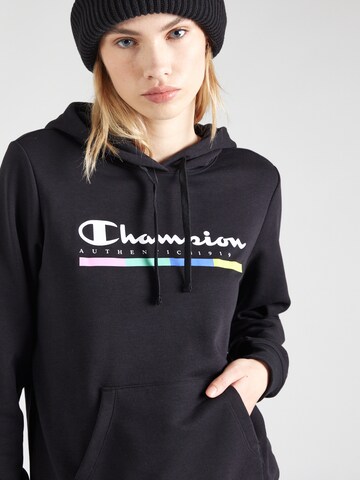 Felpa di Champion Authentic Athletic Apparel in nero