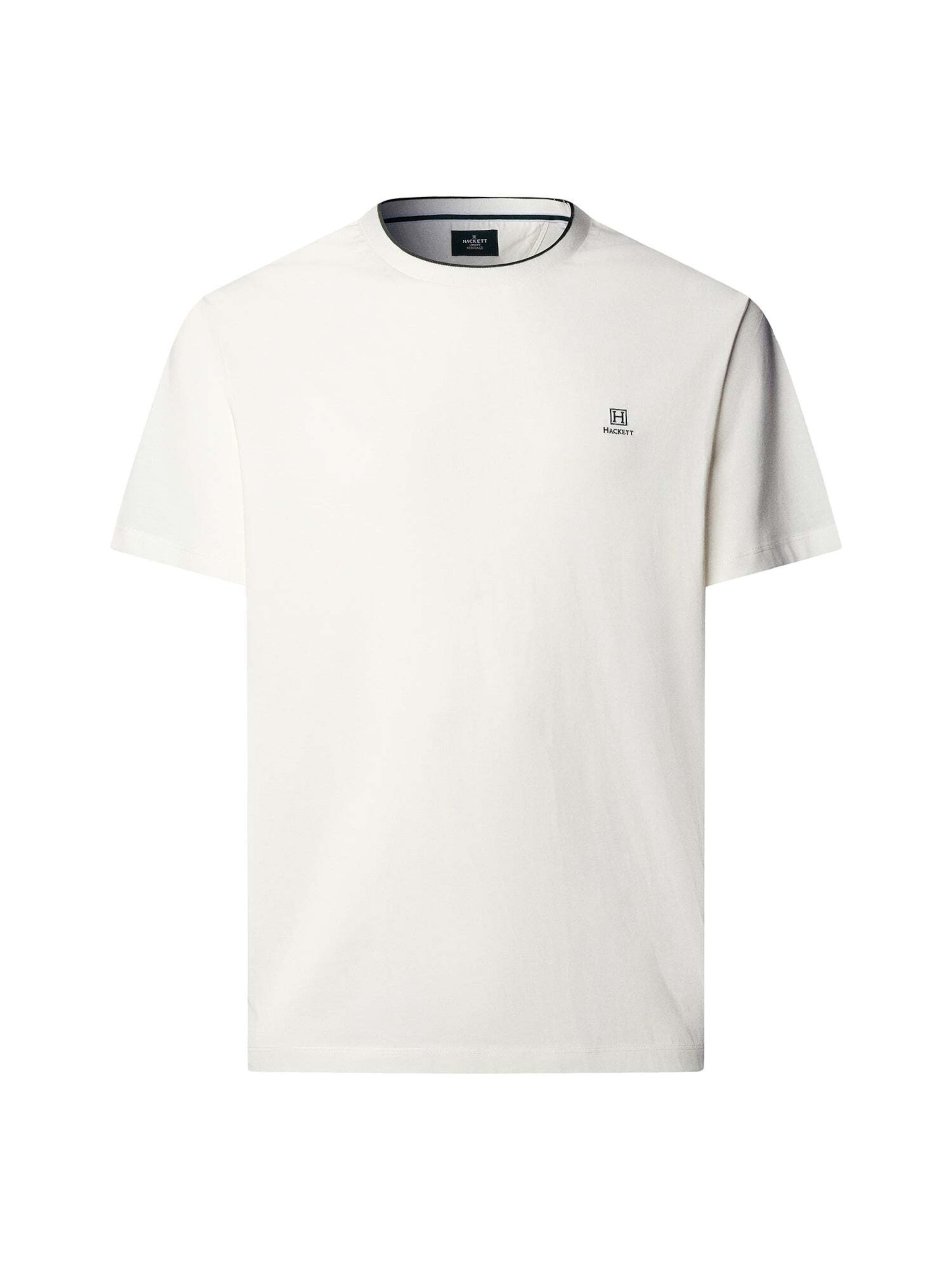 Maglietta di Hackett London in bianco: frontale
