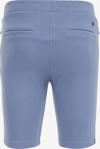 Coupe slim Pantalon WE Fashion en bleu