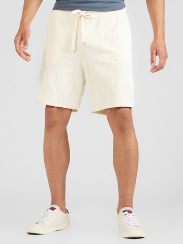 TOPMAN - Loosefit Pantalón en beige: frente