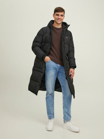 JACK & JONES Mantel 'Sence' in Schwarz