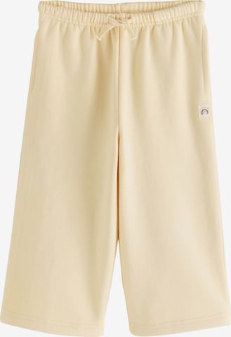 Next Wide Leg Housut värissä keltainen: etupuoli