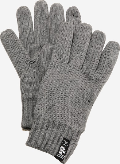 QS Full Finger Gloves in mottled grey, Item view