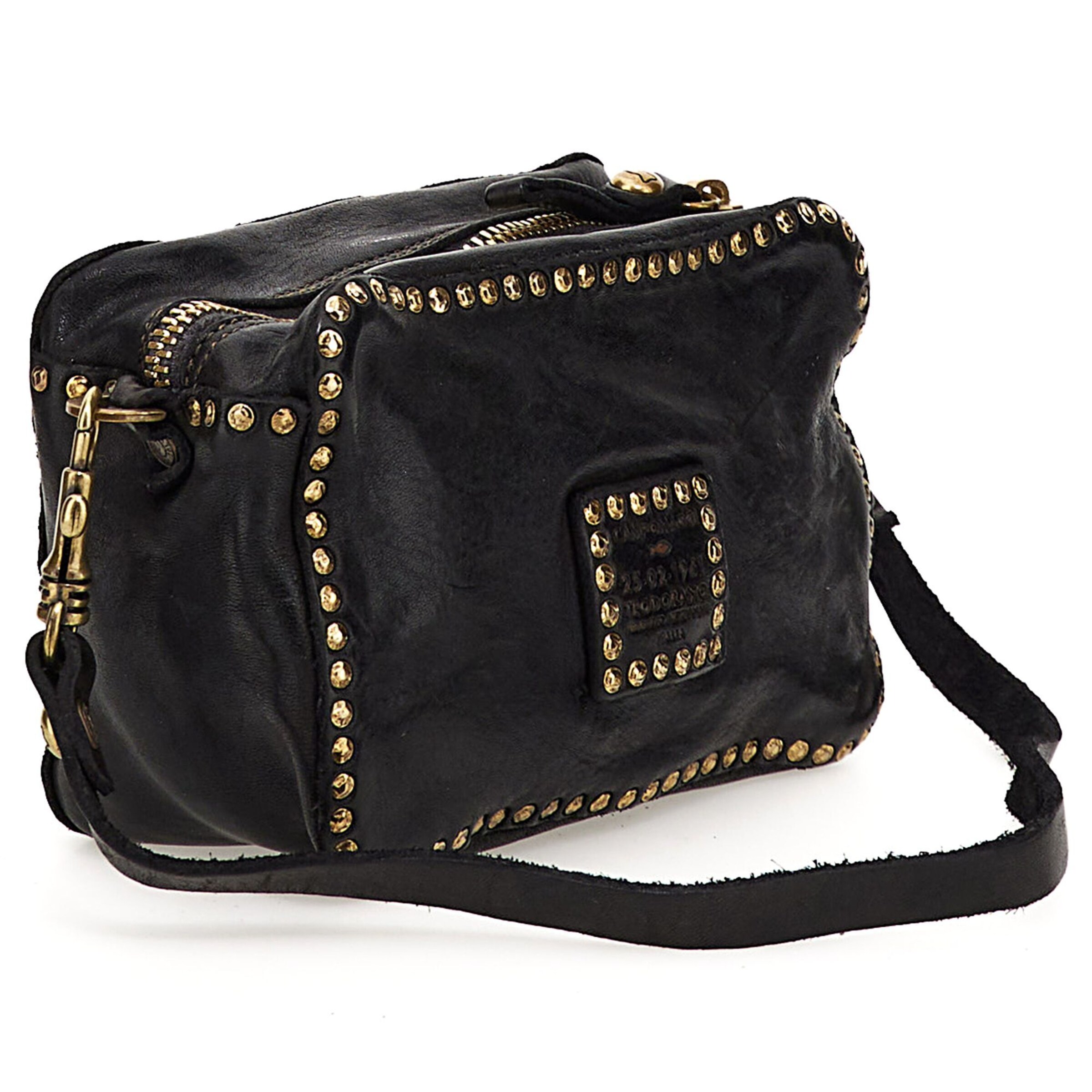 Campomaggi Schoudertas in Zwart