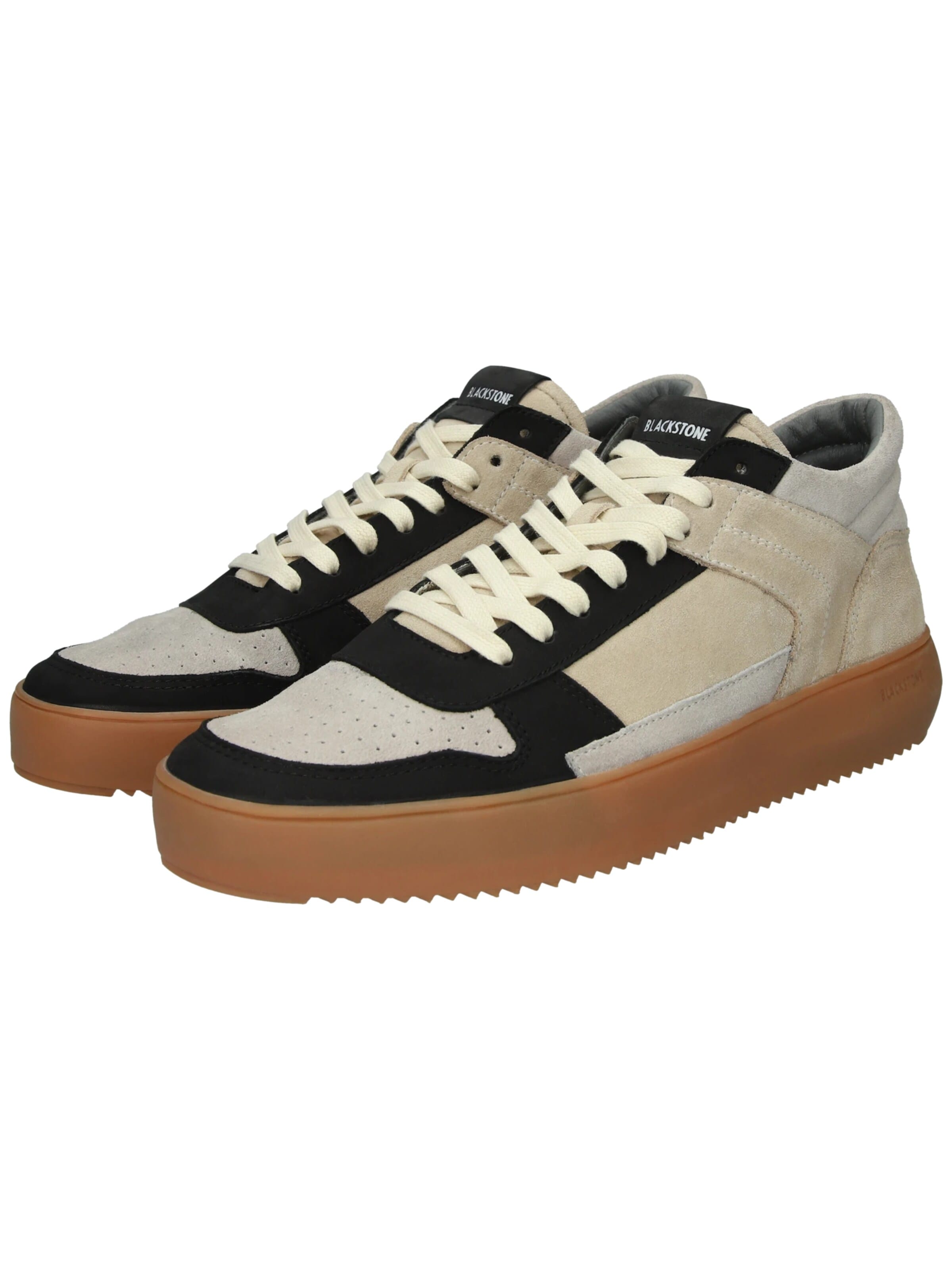 BLACKSTONE Låg sneaker 'ELGIN' i beige