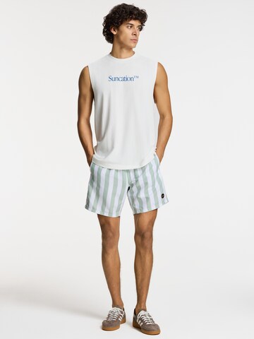 Shiwi Shirt 'Sean Suncation' in Wit