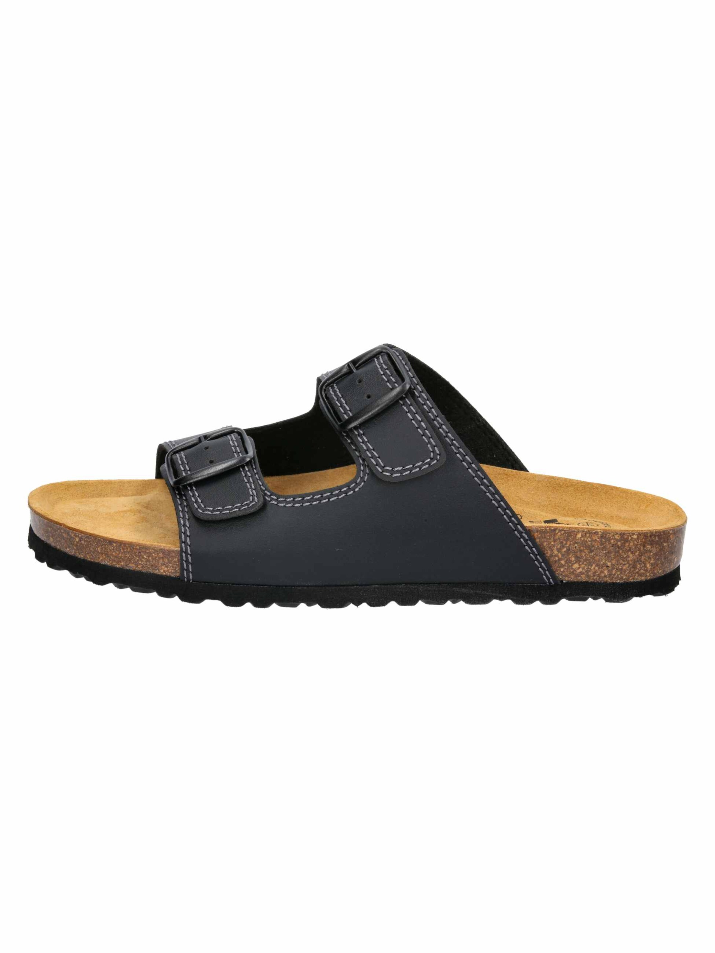 LICO Pantolette 'Bioline' in Schwarz