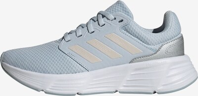 ADIDAS PERFORMANCE Chaussure de course 'Galaxy 6' en bleu clair / argent / blanc cassé, Vue avec produit