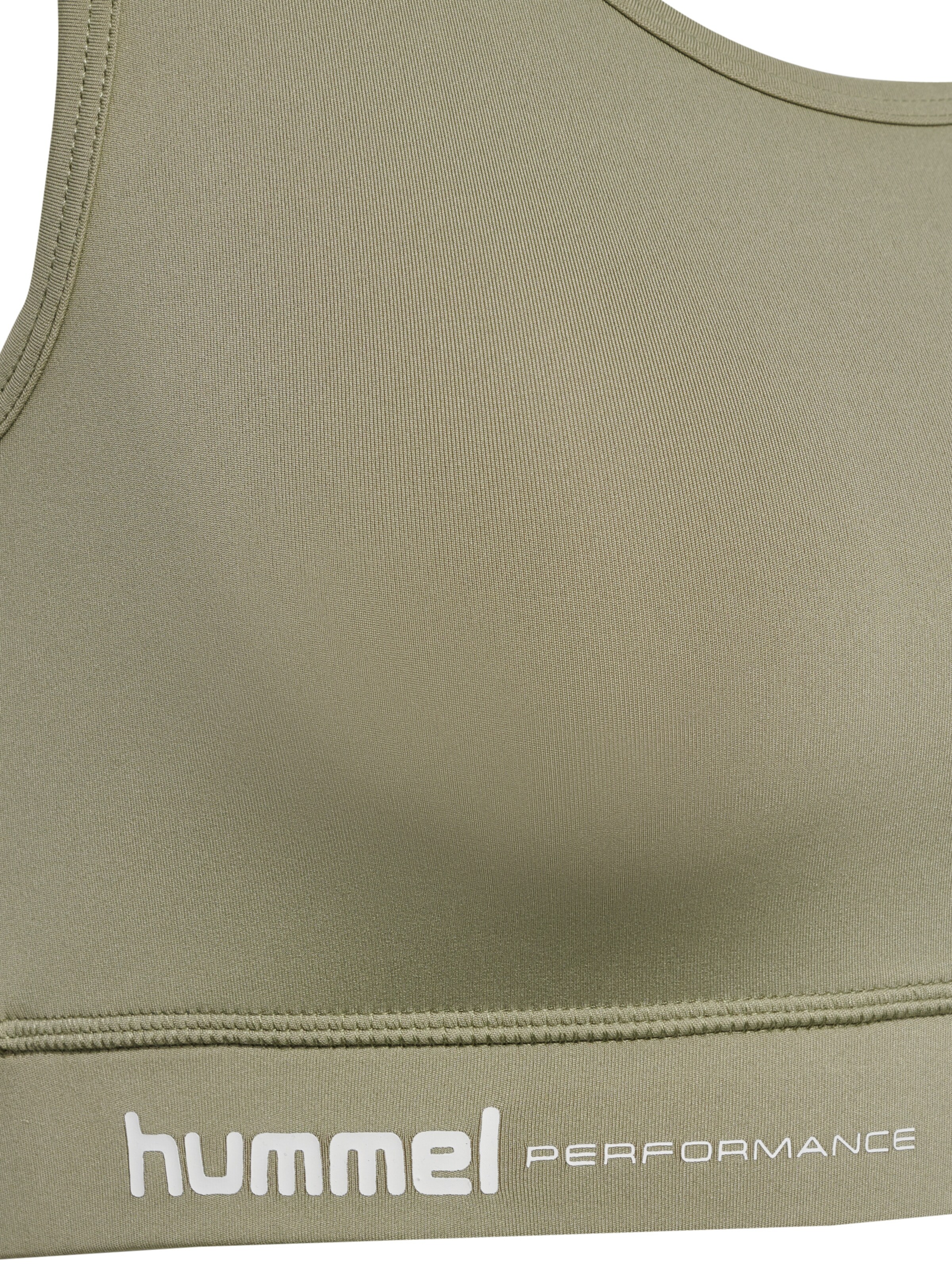 Hummel Bustier Sports-BH 'Pulse' i grøn