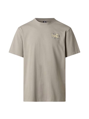 THE NORTH FACE Shirt 'THE NORTH FACE M VAN LIFE RX SS TEE T-SHIRT' in Grijs: voorkant