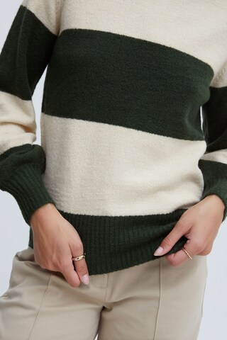 ICHI Sweater 'Eden' in Green