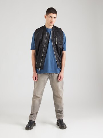T-Shirt GUESS Originals en bleu