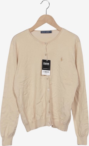 Polo Ralph Lauren Strickjacke M in Beige: Vorderseite
