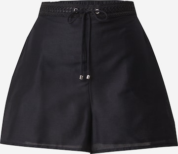 ABOUT YOUregular Hlače 'Palmer' - crna boja: prednji dio