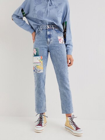 Desigual Regular Jeans 'Los Angeles' in Blauw: voorkant