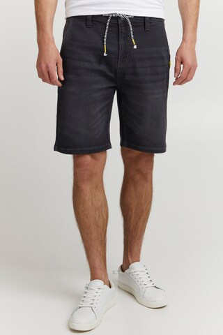 INDICODE JEANS Regular Jeans 'Godo' in Black: front