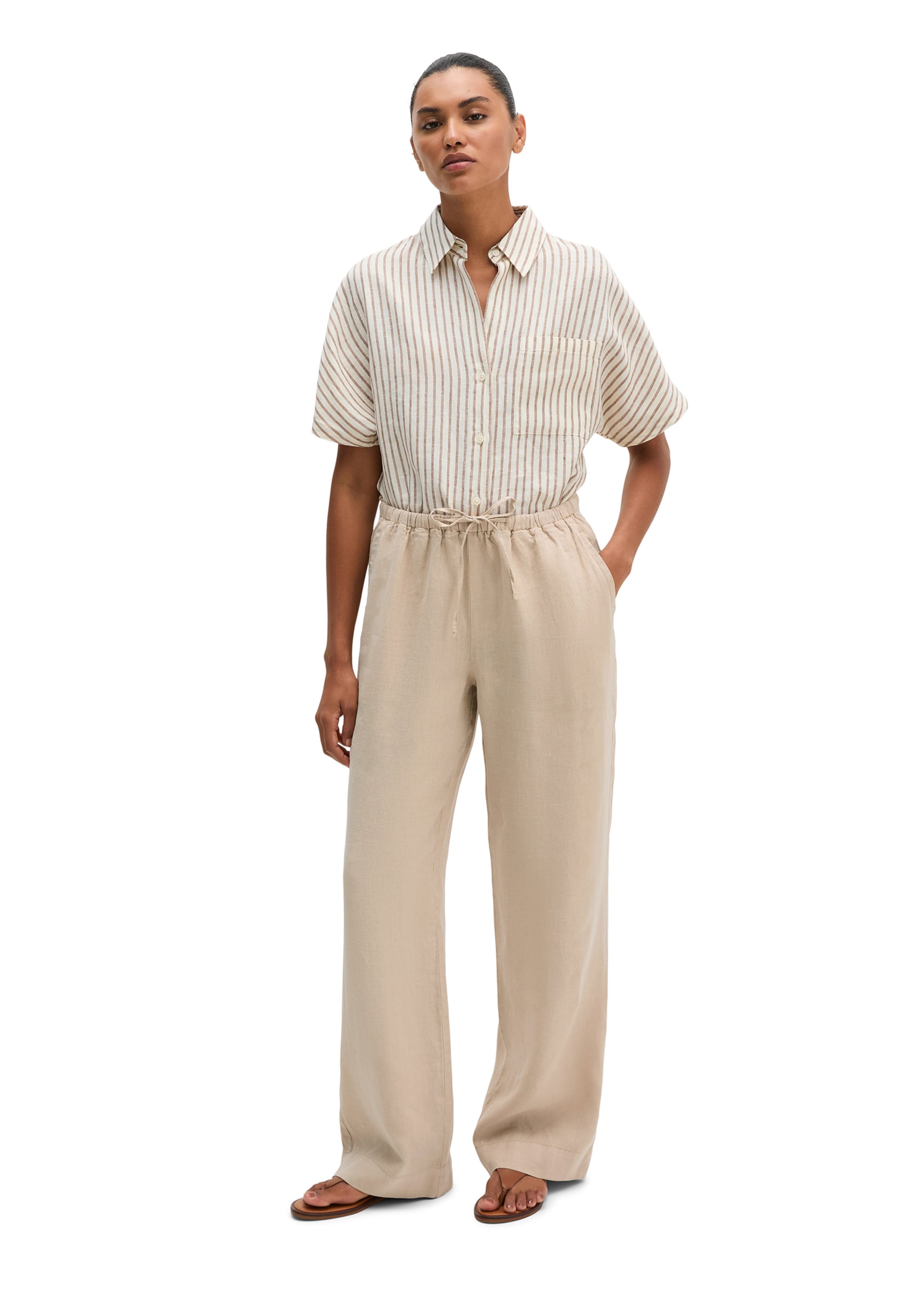 Marc O'Polo Regular Pants in Beige