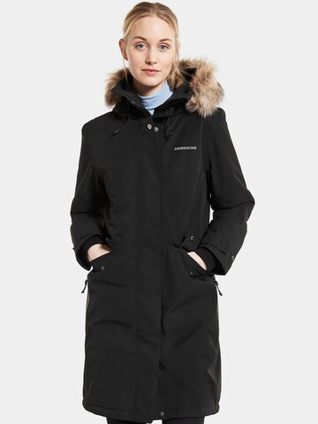 Didriksons Outdoor jacket 'Erika' in Black