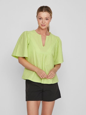 VILA Blouse in Groen: voorkant