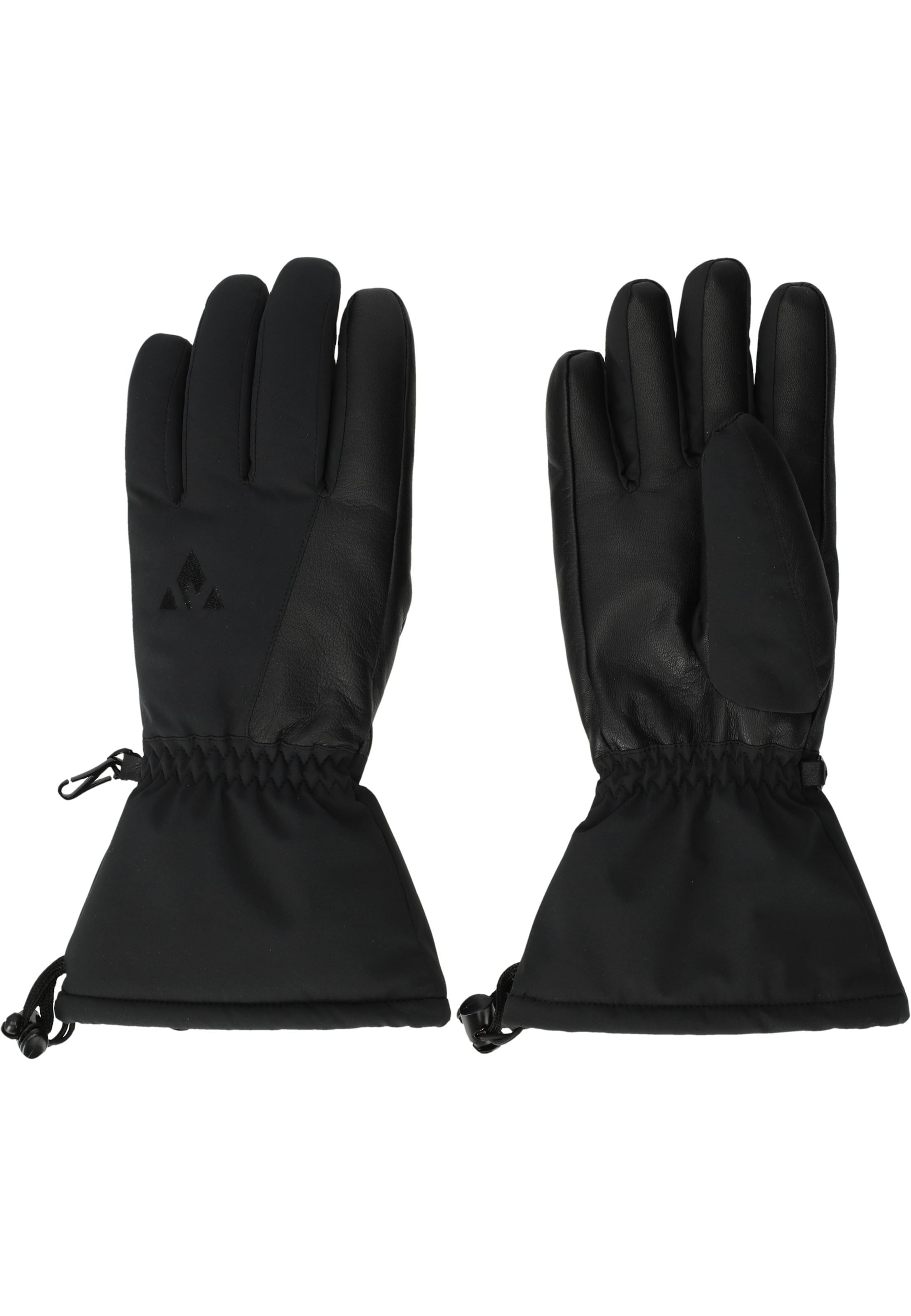 Whistler Fingerhandschuhe 'Drevor' in Schwarz: Vorderseite