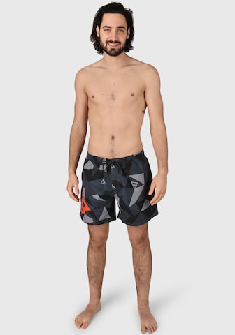 BRUNOTTI Athletic Swim Trunks in Grey