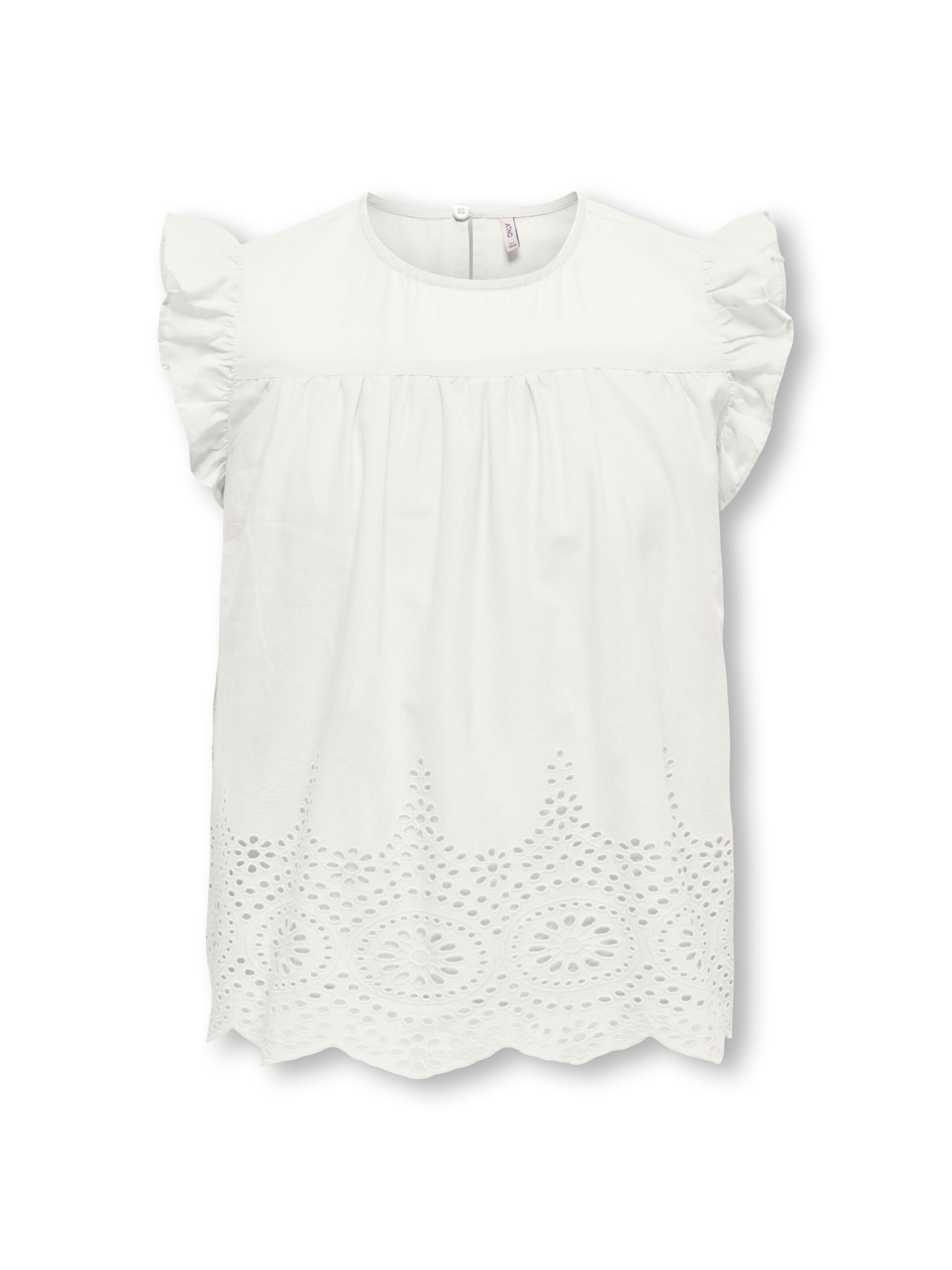 ONLY GIRLS Bluse 'KOGBondi' i hvid: forside