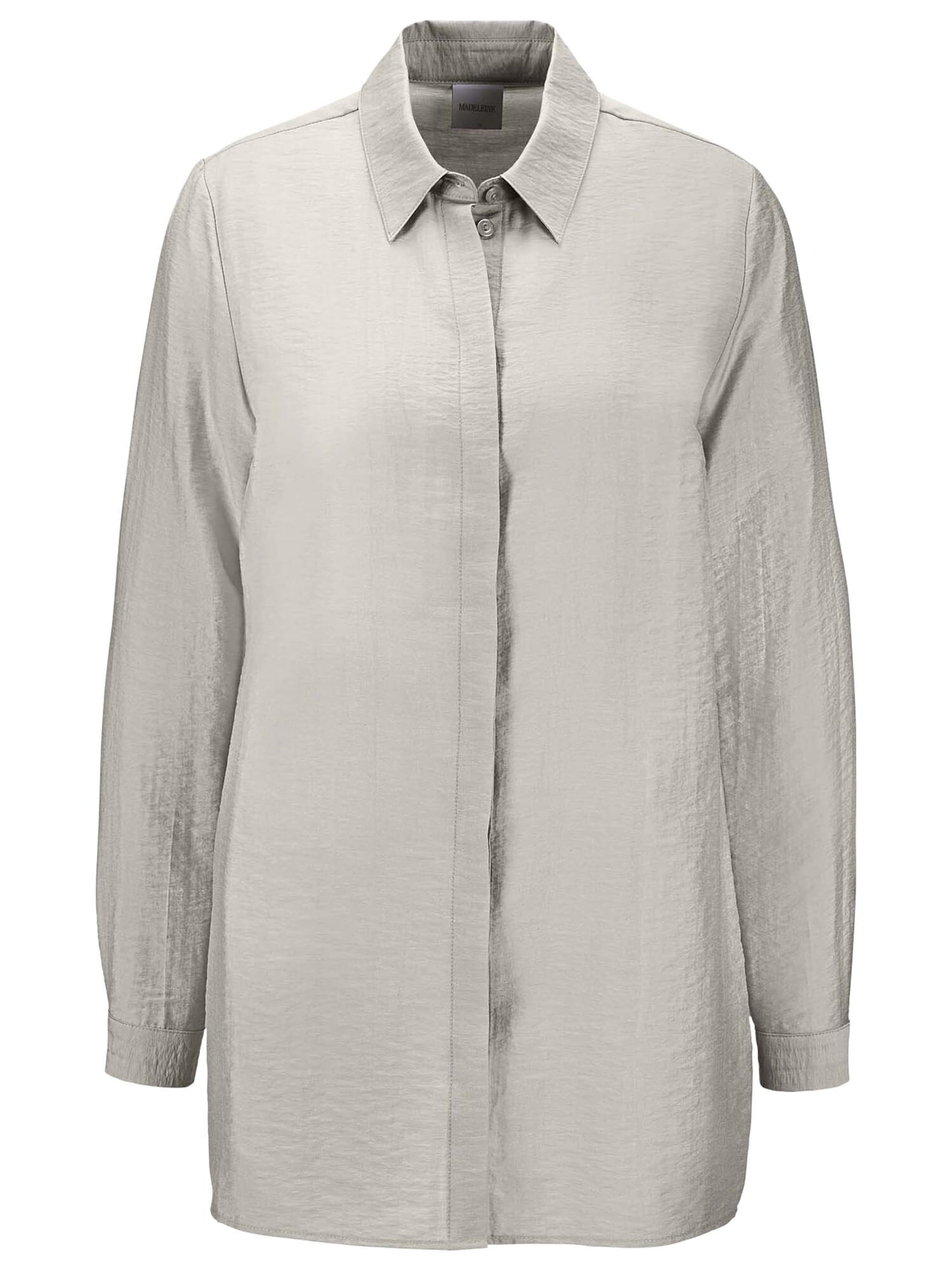 Chemisier MADELEINE en gris : devant