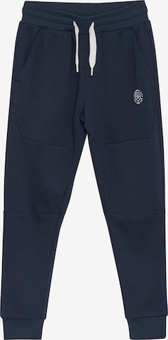 Effilé Pantalon COLOR KIDS en bleu : devant