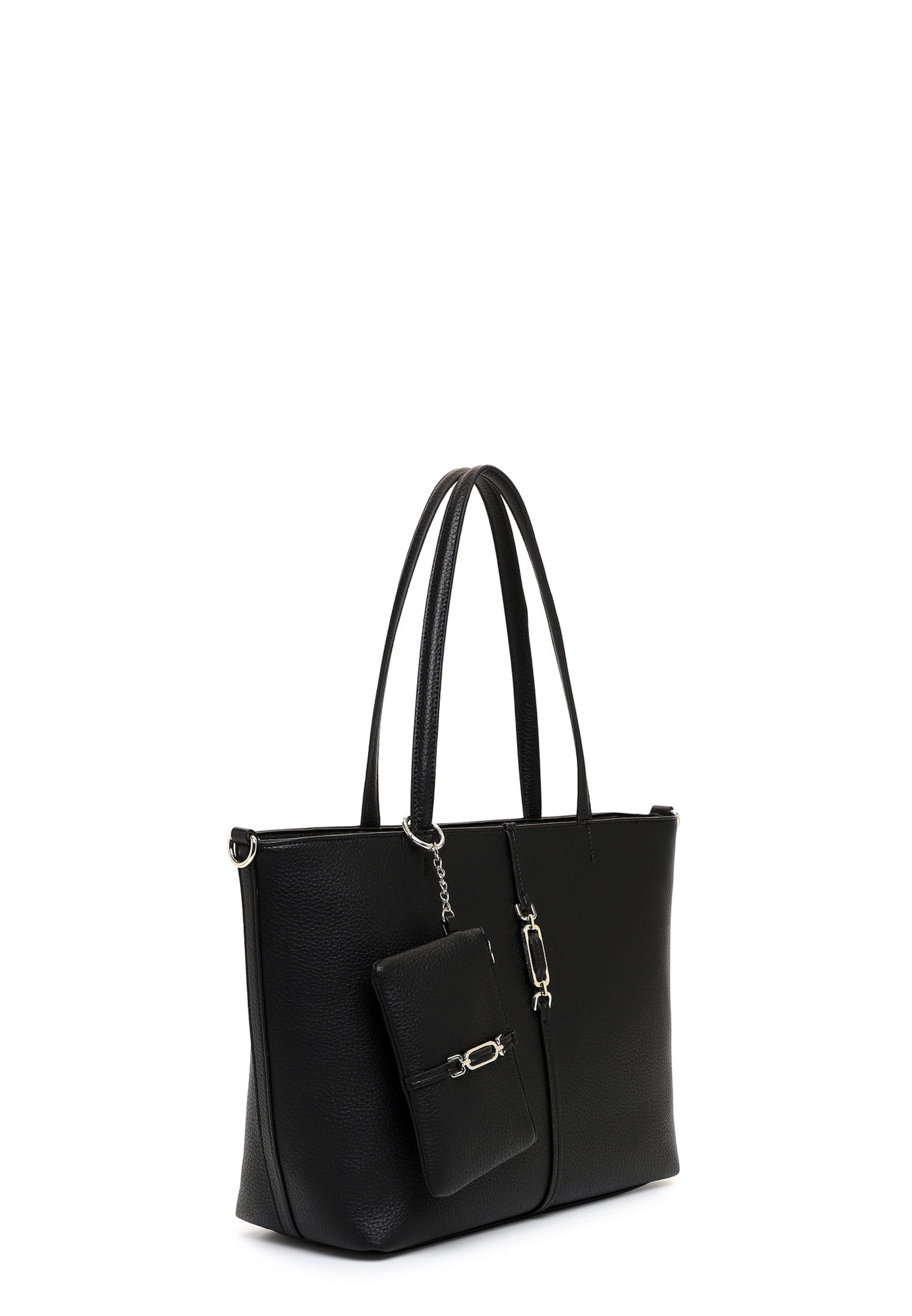 Emily & Noah Shopper 'E&N Lewe' in Schwarz