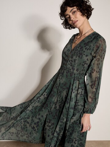 Robe-chemise Apricot en vert