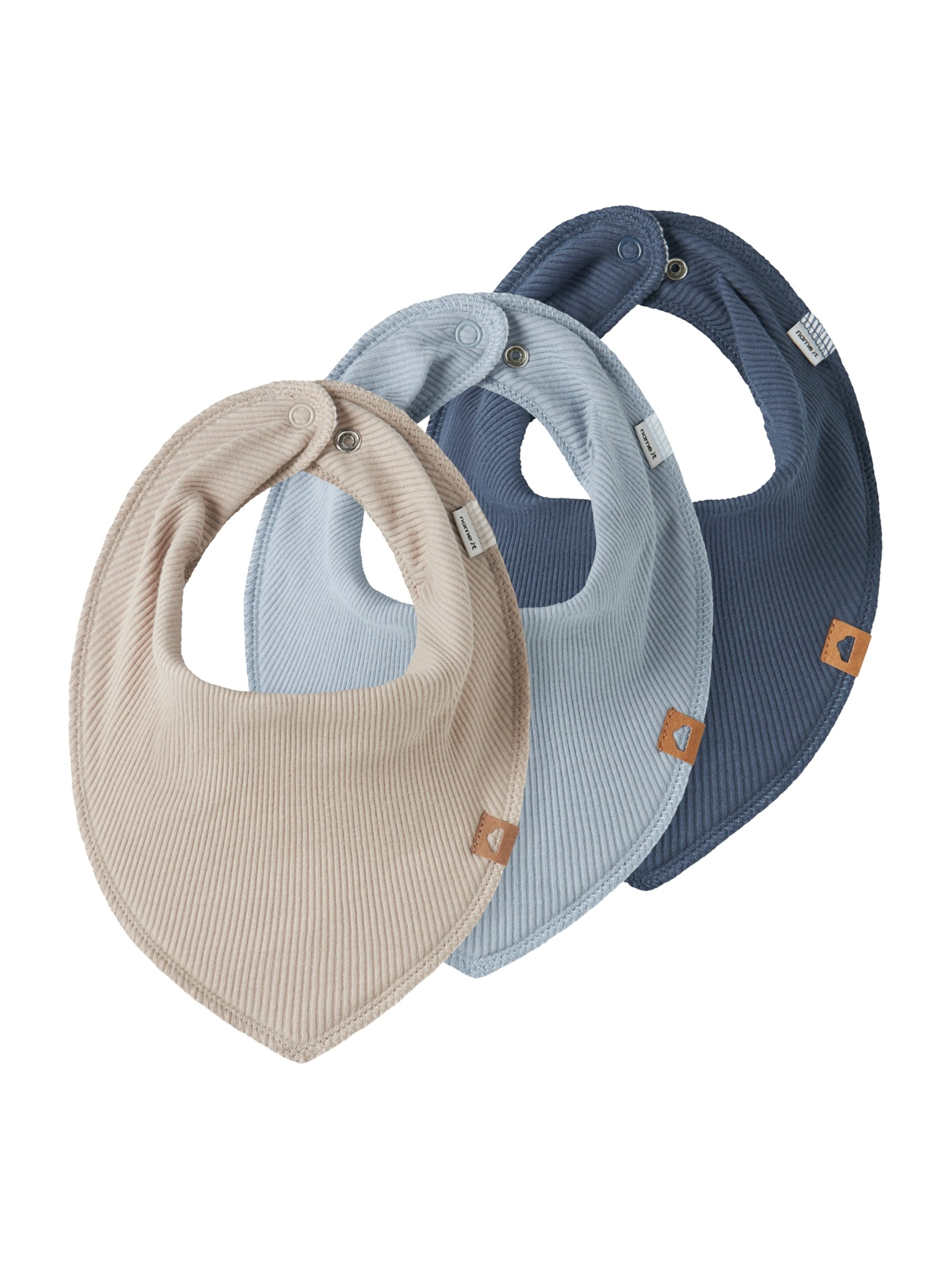 NAME IT Śliniak 'NBMYASIM' w kolorze niebieski: przód