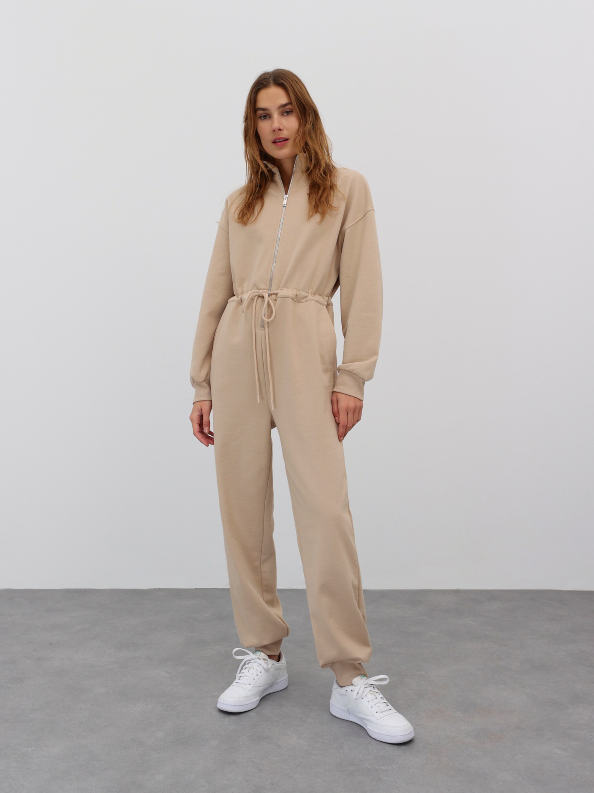 EDITED Producten Jumpsuit 'Sky' Sand