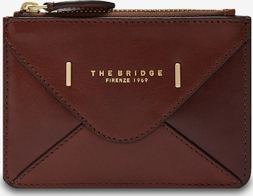Porte-monnaies The Bridge en marron : devant