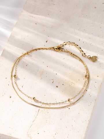 Hey Happiness Foot jewelry 'Sea Beads' in Gold
